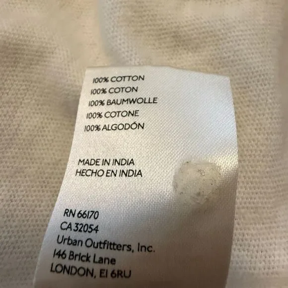 Free People Lyla Top Ivory Crochet Size S Boho, Casual, Coastal - Picture 11 of 13